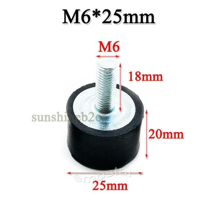 Yctze Gummilager Stoßdämpfer 4x - M8 M6 Anti-Vibrations Silentblöcke