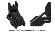 NcSTAR VISM Pro Series ALL-METAL Adjustable Front Flip Up Sight
