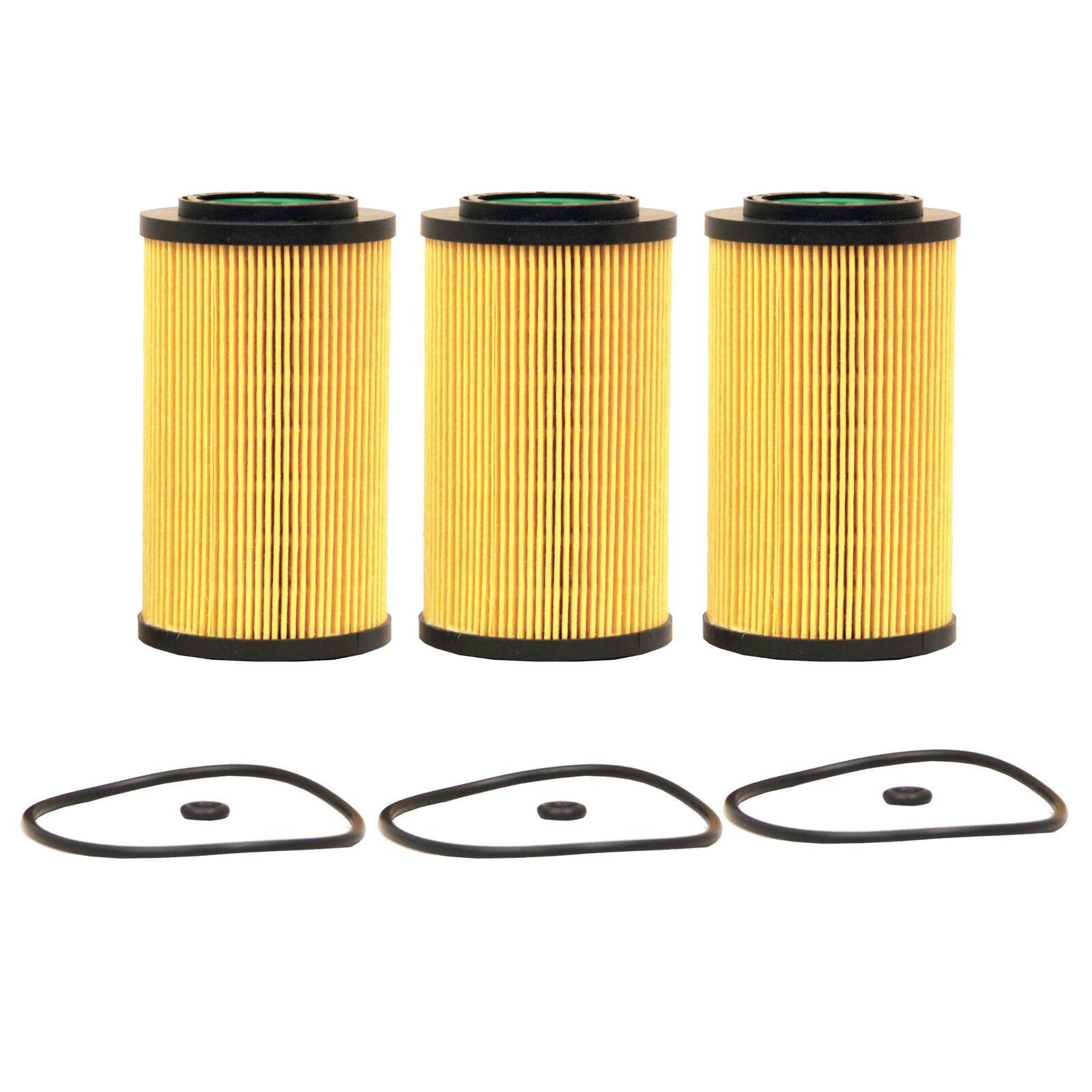 Wix Set of 3 Engine Motor Oil Filters For Hyundai Kia V6 StdAsp GAS