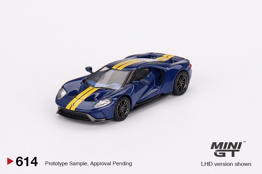 MINI GT1/64  14台セット MGT00614-MJ TSM MINI-GT x Mijo 1 64 Ford GT Sunoco Blue LHD