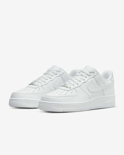 Men\u0026#039;s Nike Air Force 1 '07 Triple White Trainers Uk CW2288111 | eBay