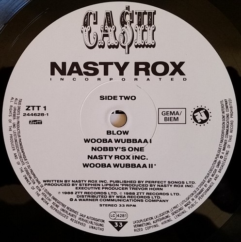 1988 FUNK/SOUL - Nasty Rox incorporado - LP en efectivo - Alemania ZTT 1 promoción antigua - Imagen 4 de 6