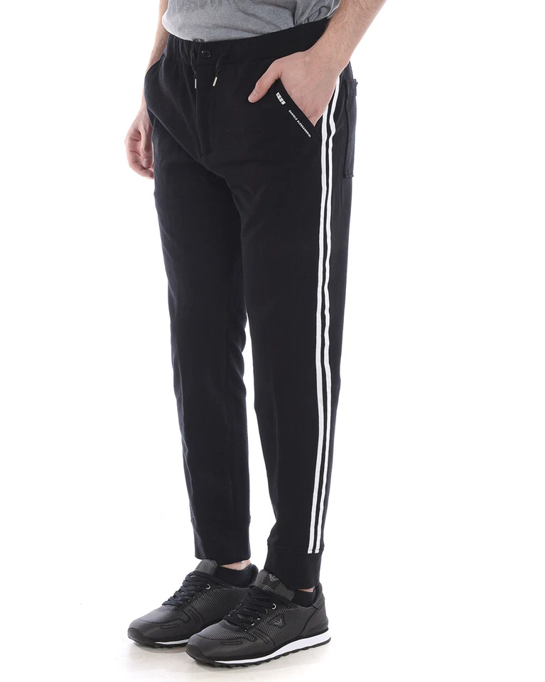 Daniele Alessandrini Tracksuit MADE IN ITALY Men Black P3508E731NO3900 1 - Image 3 of 4