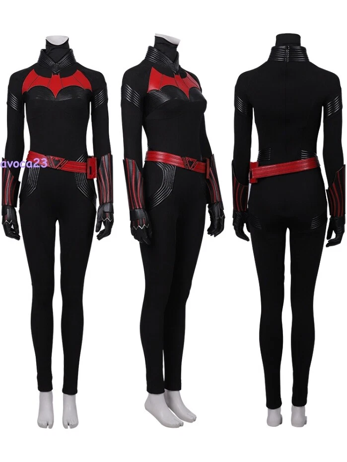 Body Superhéroe Murciélago Batman Juegos con disfraces Halloween Para mujeres Mono Trajes Foto 3 de 4