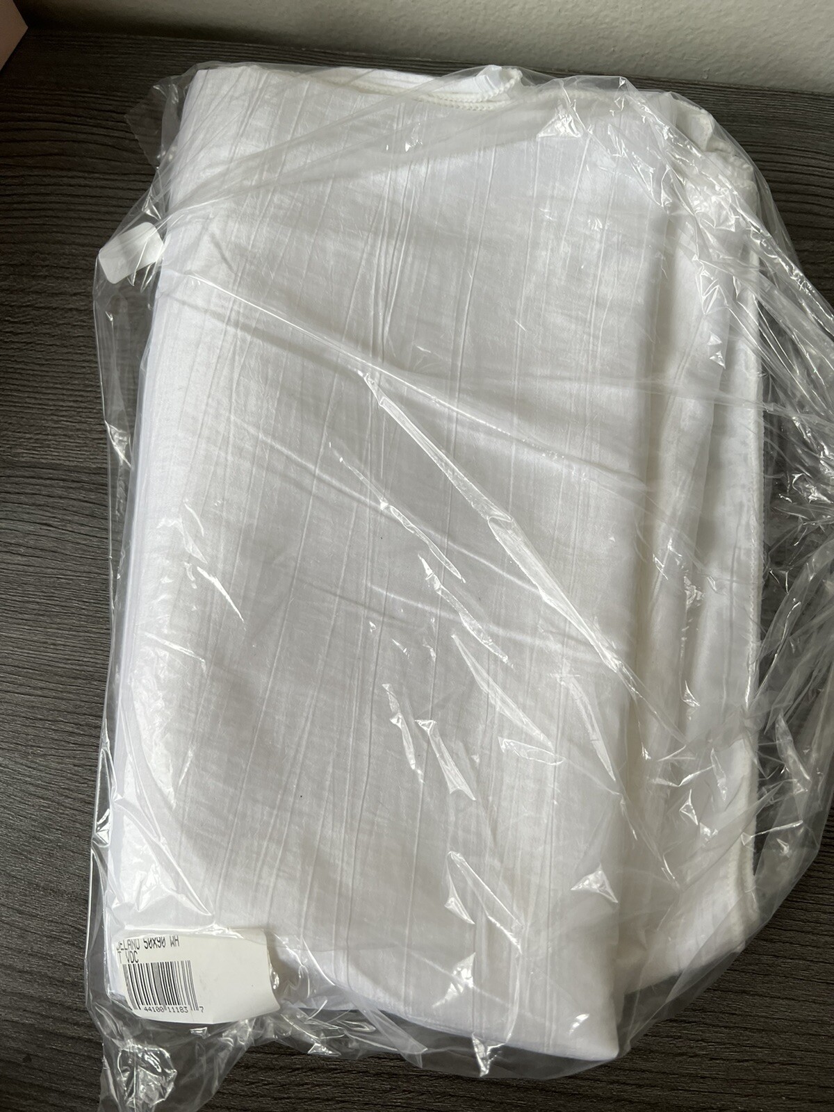 Ultimate Textile Delano 50-Inch x 90-Inch Oblong Tablecloth in White