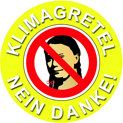 Greta Aufkleber Klimagretel Fridays for Tuning Hubraum Auto Aufkleber d192