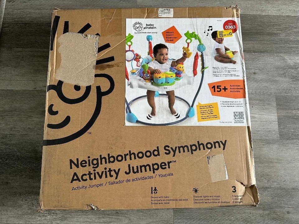 NEW Baby Einstein Neighborhood Symphony Activity Jumper Infant