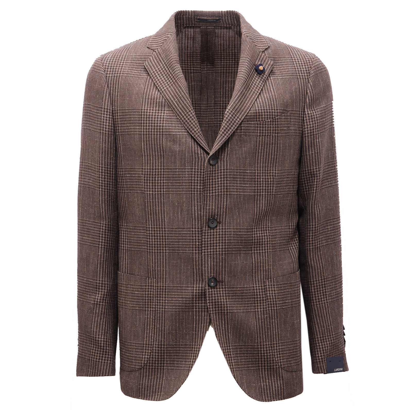 8052AG giacca uomo estiva LARDINI коричневый пиджак из смеси шерсти мужской 80190₽