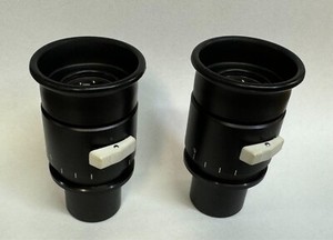 Pair ZEISS 12.5X Surgical Microscope Eyepieces 25mm Barrel Fitment