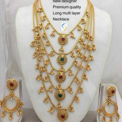 Rani Haar Necklace Earring Set 