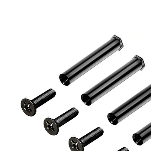 4pcs Chassis Fan Screws Fixing Chassis Fan Screws for PC Case Fan (Black) - Bild 4 von 7