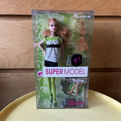 NEU OVP Barbie Top Model Resort Super Model Summer Hair Wear 2007 Mattel