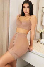 Jackie London Shorts Gluteus Enhancer w/ Hooks JL4520 - Made In Colombia