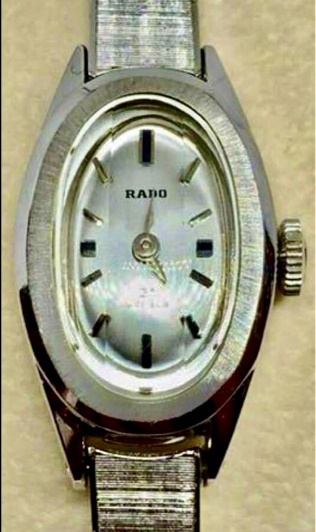 Rado Analog Manual Women Prestigious Jewelry Watch K14Wg Ladies