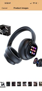 Ai Smart Headphones With Detached Screen