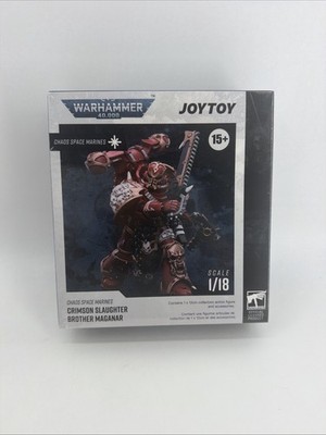 JoyToy Chaos Space Marines Crimson Slaughter Brother Maganar Warhammer #5277