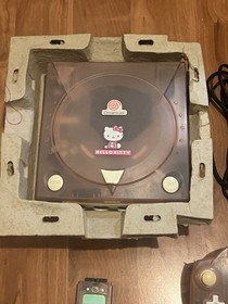 SEGA Dreamcast HELLO KITTY  Red Console TESTED - US SELLER