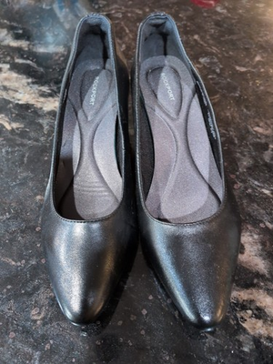 #ad #ad Rockport Women#x27;s Kirsie Dress Pump Black Leather Noir 9 M US $29.99