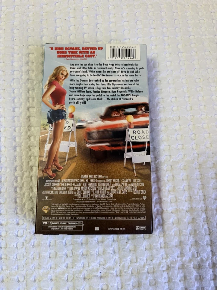 The Dukes Of Hazzard VHS 2005. Tested And Working. - Image 2 of 4
