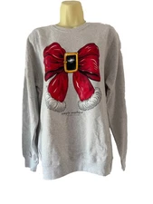 Simply Southern Holiday Christmas Sweatshirt Woman’s Size XS/S Oversized NWT