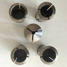 5C Emergency Collets MSC Lot of 5 PCS Machinable Steel Hardinge Compatible NEW