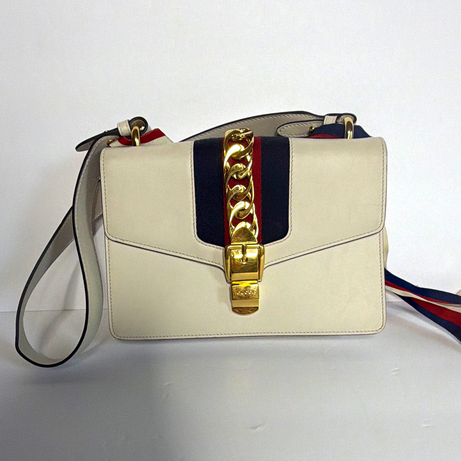 Gucci White Sylvie