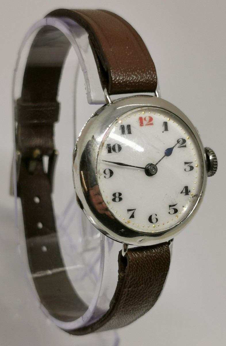 Strap Vario Ww1 Trench Watch Vario Trench White Dial With White