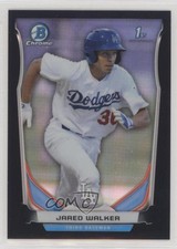 2014 Bowman Draft Chrome Black Refractor 14/75 Jared Walker #CDP130 0yo9