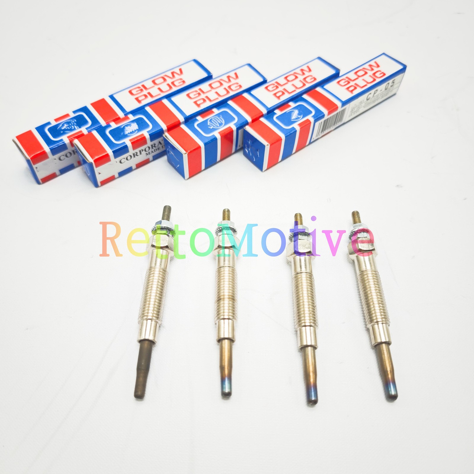 4X For Mitsubishi 4M40T 4M40 ME201638 ME200970 Glow Plug HKT CP-05