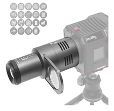 DF DIGITALFOTO Mini Optical Snoot,Mini Snoot Projection Attachment with 19 Gobos