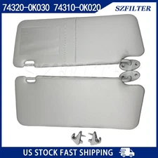 Sun Visor 74320-0k030 74310-0k020 For Toyota Hilux Vigo Champ MK6 MK7 2005-2014