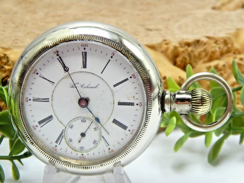 Antique Illinois The Colonel 18 size 15 jewel grade 51 pocket watch circa 1901
