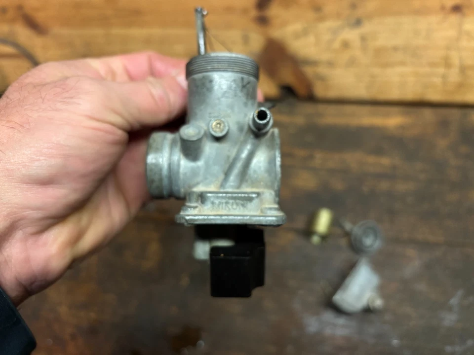 Carburador Kawasaki KD175 corpo carb Mikuni D175 KD 175 - Imagem 4 de 4