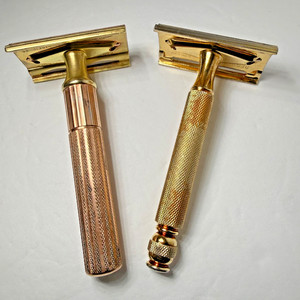 Gillette Gold Tech Lot - Vintage Safety Razors NICE & FREE SHIPPING