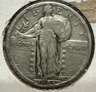 1925 Standing Liberty Quarter  25c 90% Silver