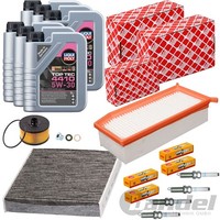 Febi INSPEKTIONSPAKET+5W30 Passend FüR Renault Captur 1 Dacia Duster HM 1.3Tce