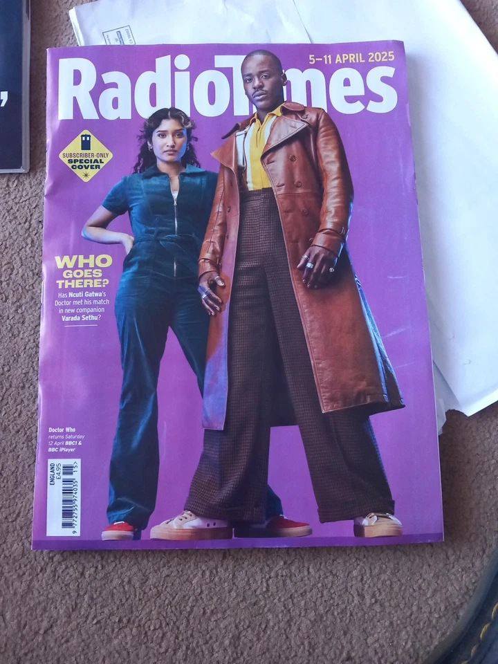 RADIO TIMES ENGLAND MAGAZINE 05/04/2025 - Image 1 of 1