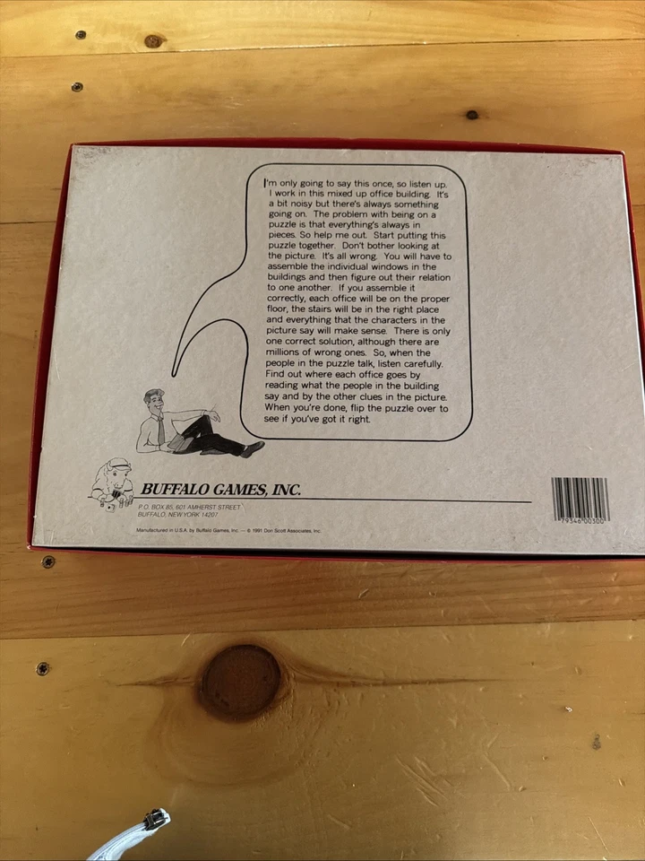 Office Building – The Talking Jigsaw Puzzle – 560 Pieces - Complete 1995 - Image 4 of 4