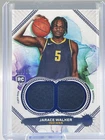 2023-24 Topps Motif Ultramarine Blue Jarace Walker RC Rookie DUAL JERSEY 06/35