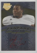 2012 Press Pass Fanfare Gold Red Ink /46 Vick Ballard #VB2 Auto 1q2