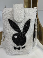 Playboy Bunny Purse Y2K Wallet Beaded Logo Accessory Cigarette Case 3x5 Handbag
