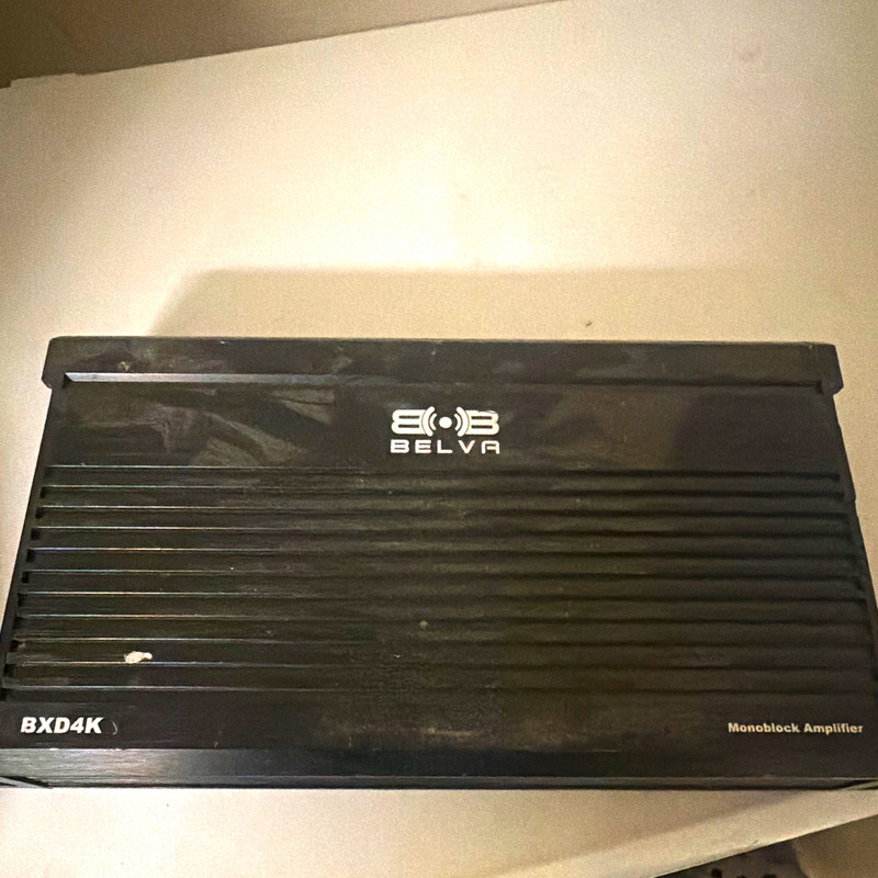 Belva BXD4K Mono Car Audio Amplifier 4000W RMS Monoblock 1 Channel