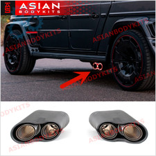 Exhaust Tips Muffler Tips for Mercedes Benz G-Class G63 G550 G500 W463A W464