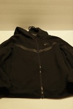 COMBO: Black And Red Nike Tech Jacket With Black Nike Tech Sweatpants