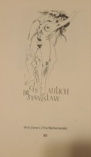 Ex Libris Erotics Book Plates Wim Zwiers The Netherlands/Peter Wolbrand Germany 