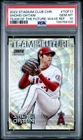 2022 TOPPS STADIUM CLUB CHROME TEAM OF THE FUTURE SHOHEI OHTANI WAVE REFR PSA 10