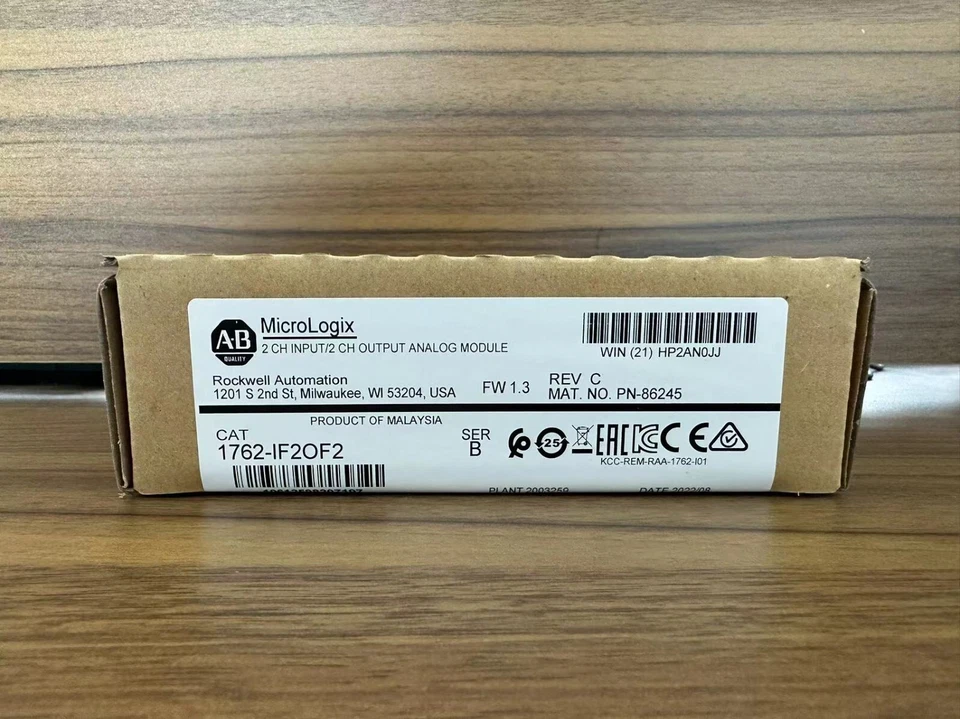 1762-IF2OF2 New Allen-Bradley AB SER B MicroLogix 1200 I/O Module 1762IF2OF2 - Image 2 of 3