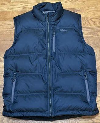 Cabelas Premier Northern Goose Down Vest 650 Fill Puffer Men s Medium Tall Black