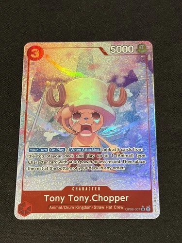 One Piece CCG Tony Tony Chopper Alt Art OP08-007 Two Legends