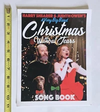 RARE CHRISTMAS WITHOUT TEARS SONG BOOK HARRY SHEARER JUDITH OWEN BIG BAND SHOW